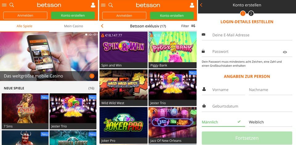 betsson-casino screenshot